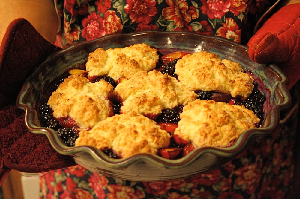 Berry cobbler