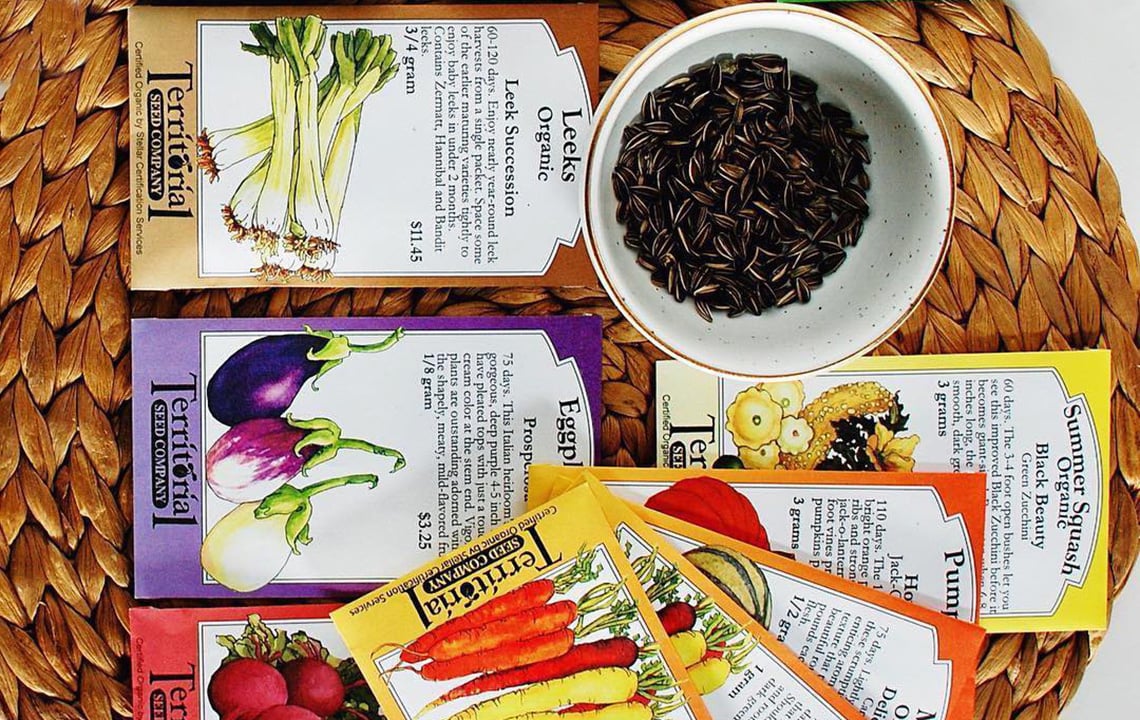 Heirloom Seed Packets