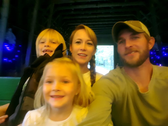 Nick Ball and family