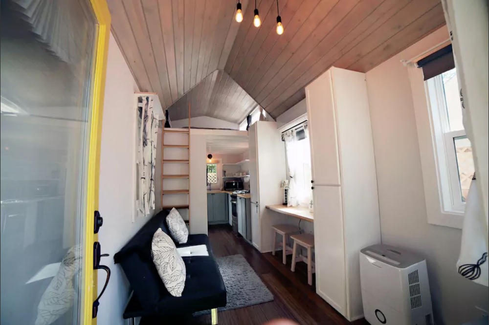 Cedar House Tiny House Inside