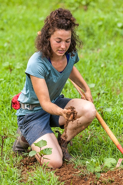 Female farmer Brinton Fox