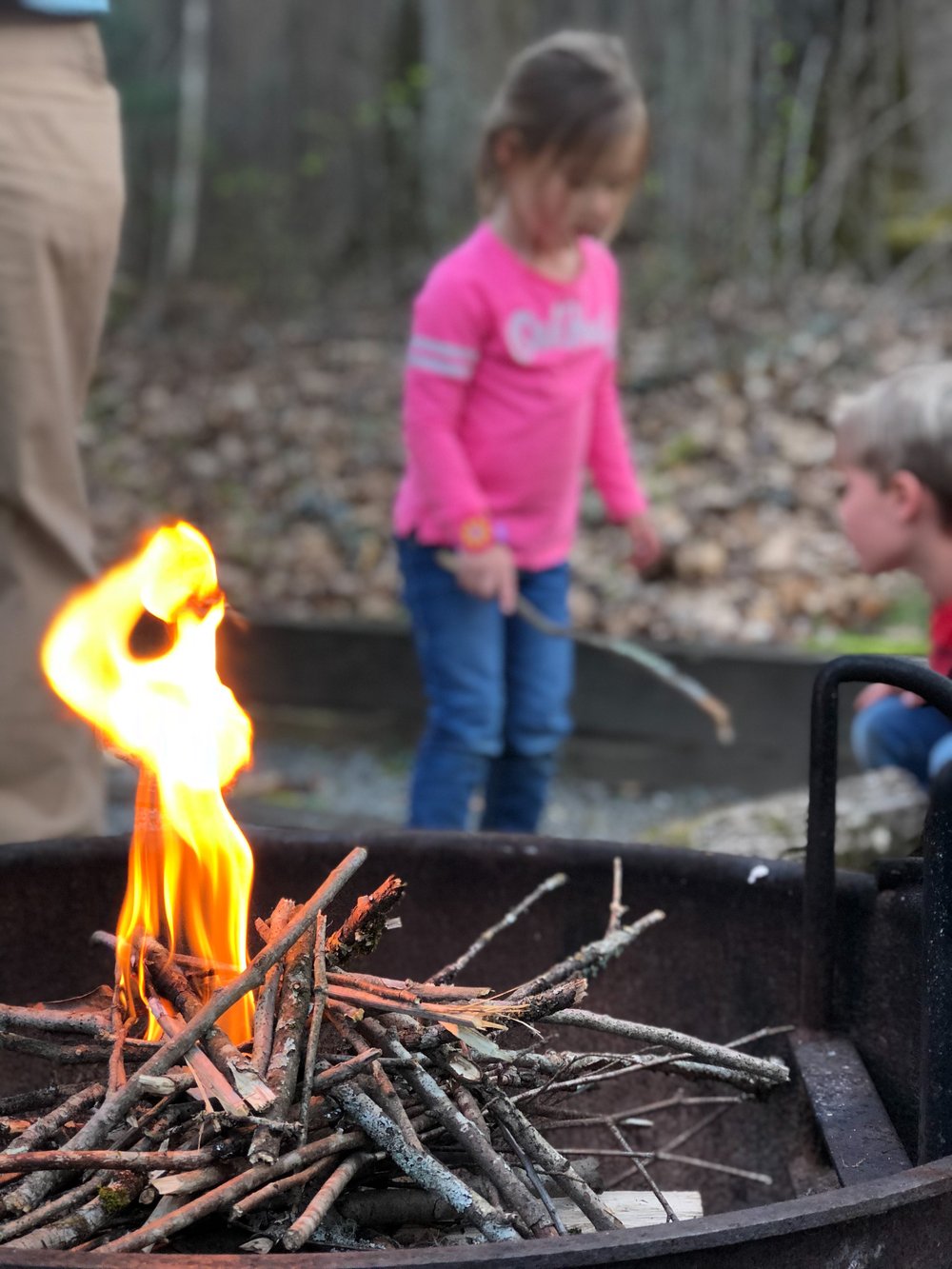 Cold weather camping