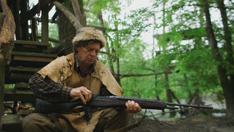 VALDOSTA, GA.- Colbert with his rifle