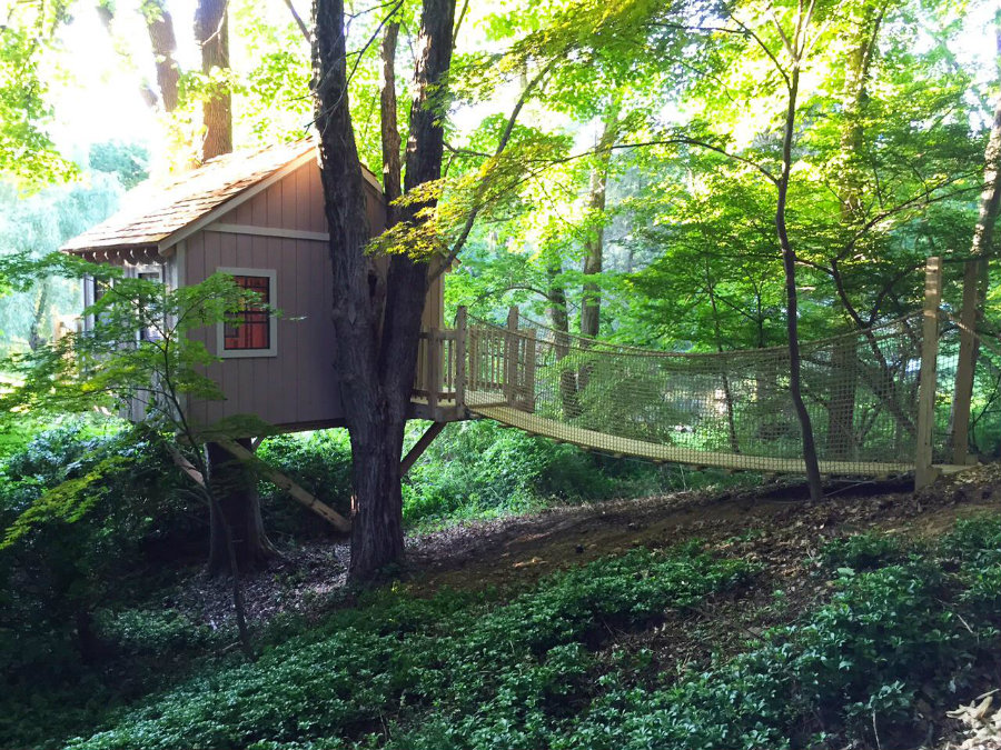 connecticut treehouse by treetop builders