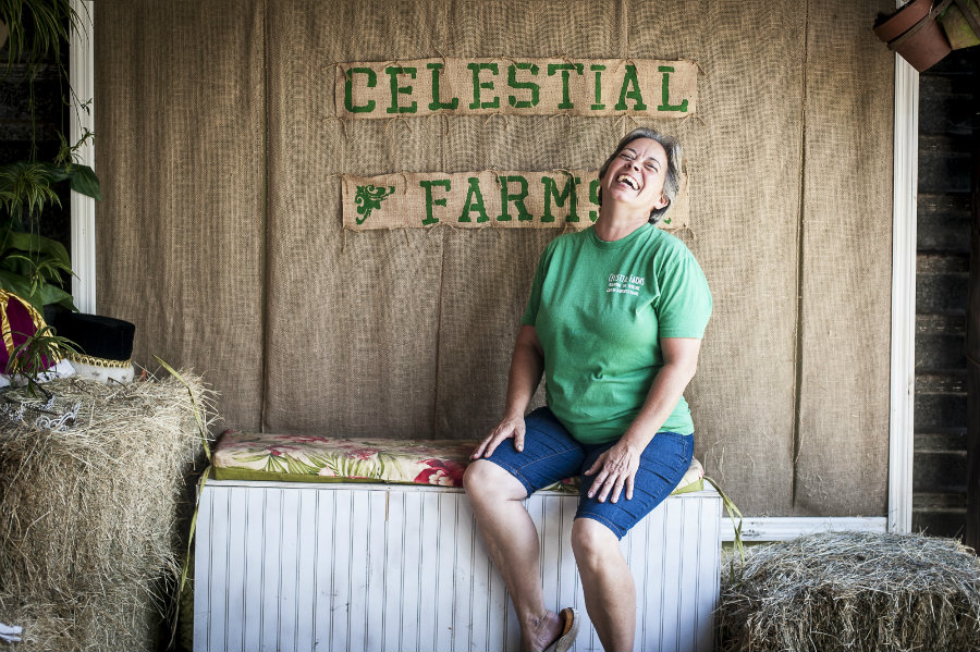 Veronica Crider at Celestial Farms