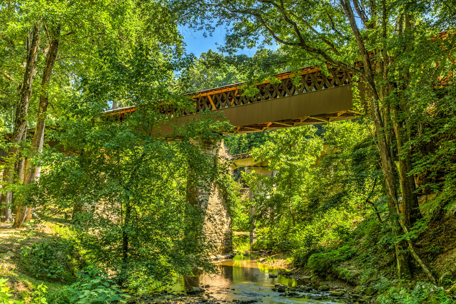 Clarkson-Legg Covered Bridge Bethel Alabama