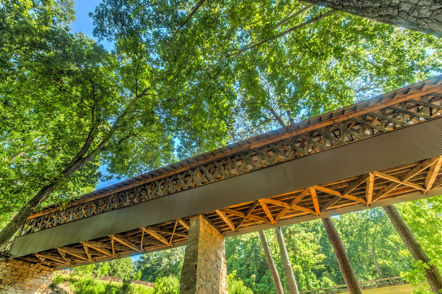 Clarkson-Legg Covered Bridge Bethel Alabama