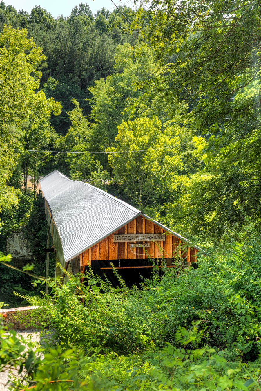 Horton Mill Covered Bridge Oneonta Alabama