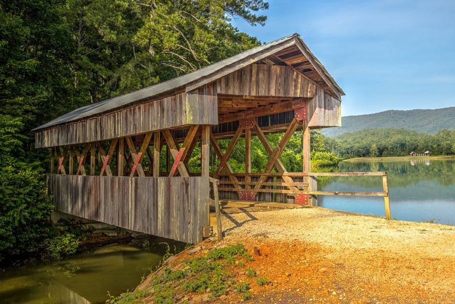 Saunders Mill Covered Bridge