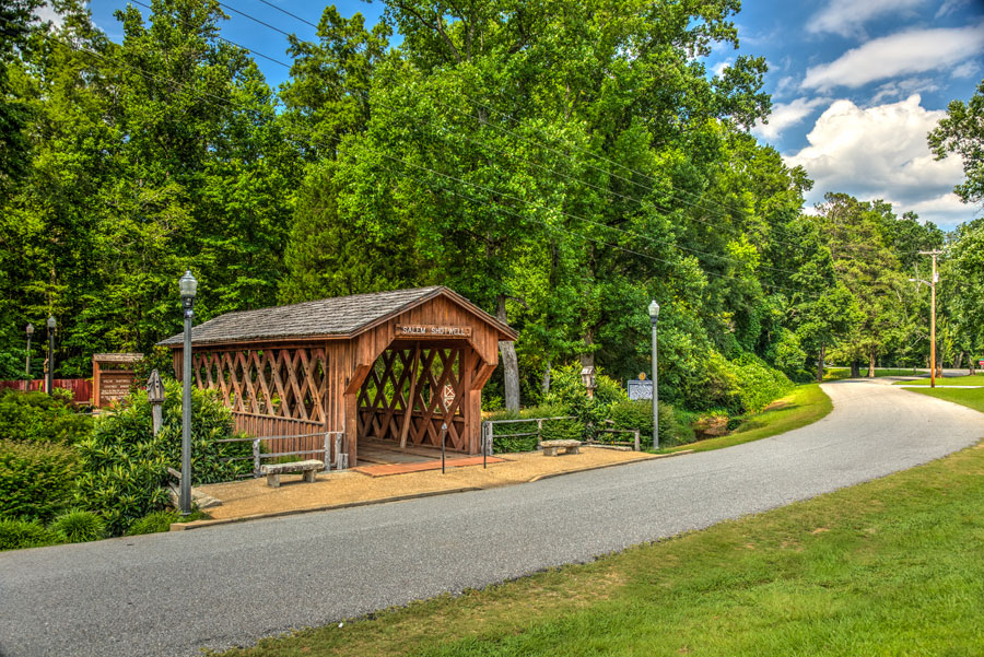 Salem Shotwell Covered Bridge Opelika Alabama