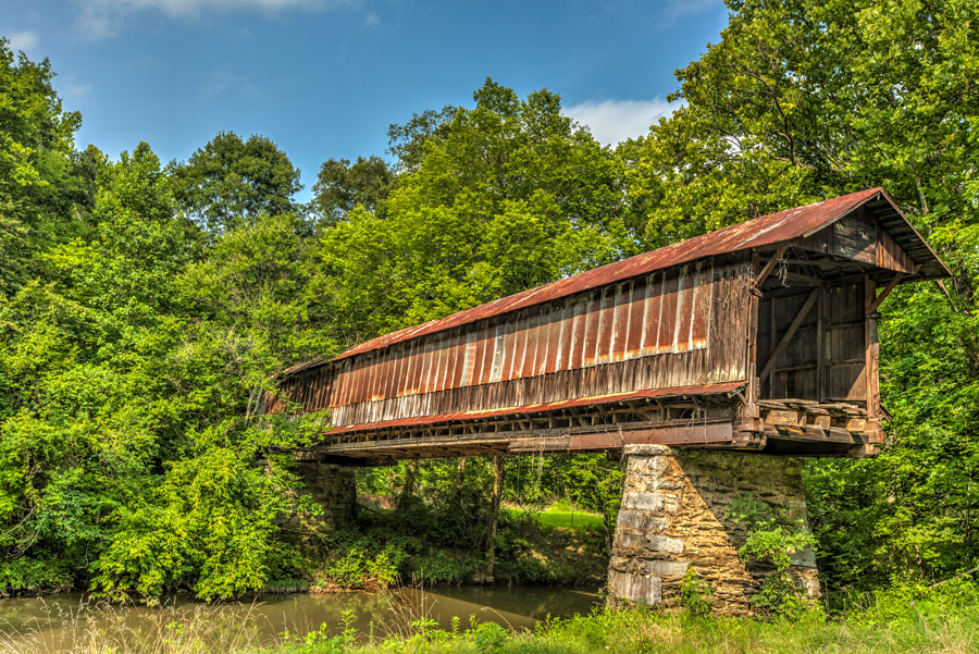 Waldo Covered Bridge Waldo Alabama