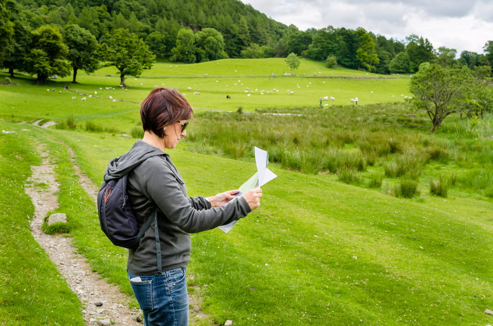 how to read a topographic map