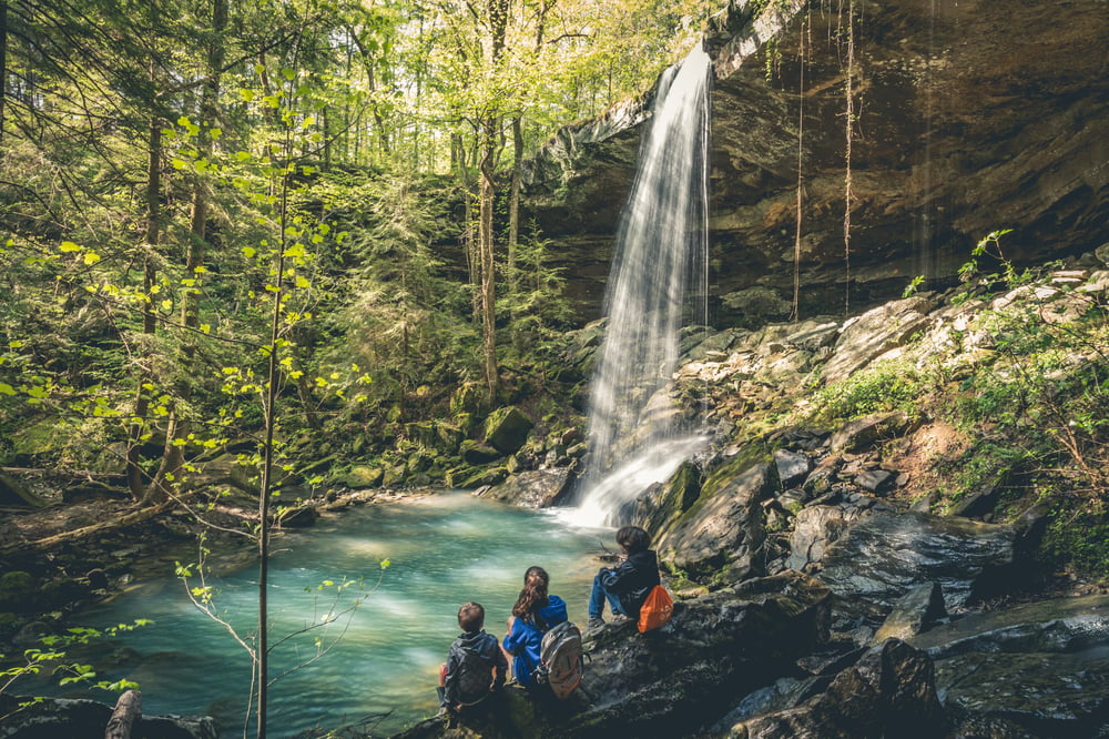 Hannah Sumner, Hiking Holmes Chapel Falls in the Bankhead National Forest