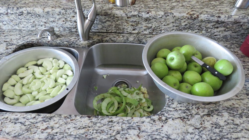 how to freeze apples