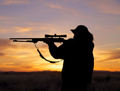 teen girl deer hunting