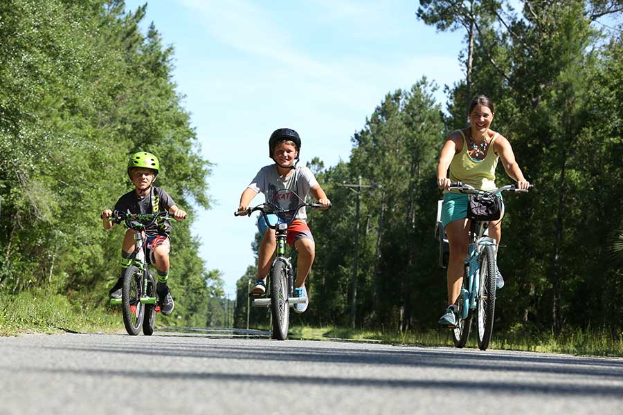 Exercise green by getting outside for your workout